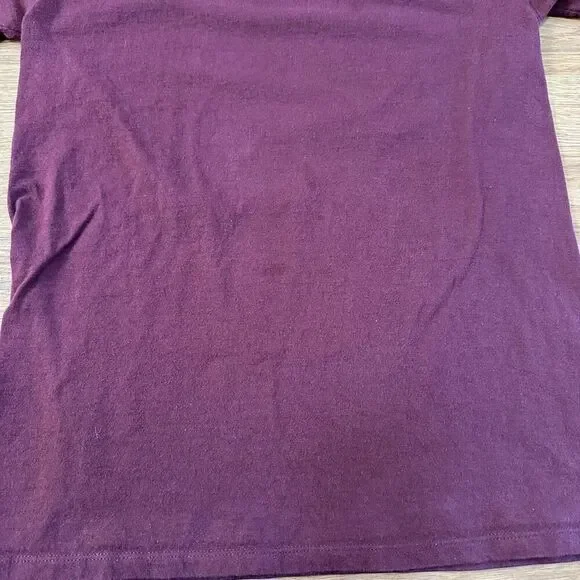 Champion Crew Neck Maroon Short Sleeve T-Shirt | Men Size Small - Picture 7 of 9
